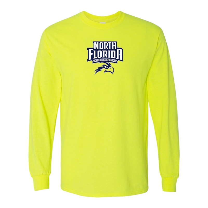 Men's  UNF Ospreys  Gildan Heavy Cotton Long Sleeve T-Shirt